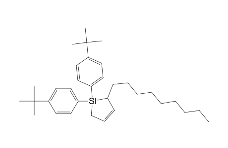 1,1-bis(4-tert-butylphenyl)-2-nonyl-1-silacyclo-3-pentene