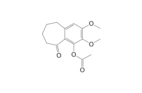 2,3-dimethoxy-4-hydroxy-6,7,8,9-tetrahydro-5H-benzocyclohepten-5-one, acetate