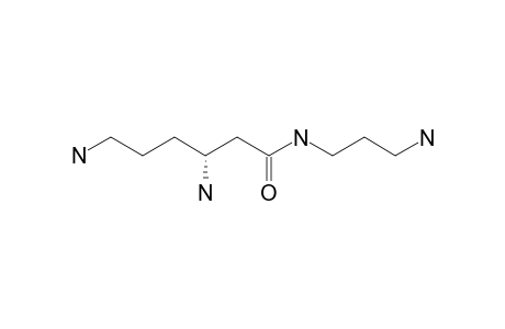 (R)-3,6-DIAMINO-N-(3-AMINOPROPYL)-HEXANAMIDE