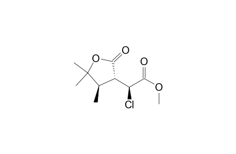 3-Furanacetic acid, .alpha.-chlorotetrahydro-4,5,5-trimethyl-2-oxo-, methyl ester, [3.alpha.(S*),4.beta.]-