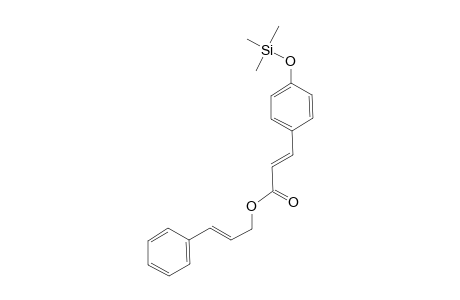Cinnamyl (E)-p-coumarate, mono-TMS