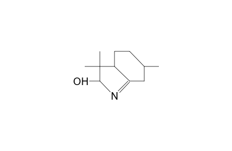 2-Hydroxy-3,3,6-trimethyl-3,3a,4,5,6,7-hexahydro -2H-indole