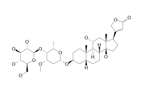 D-Glucosyl-L-diginosyl-sarmentogenin