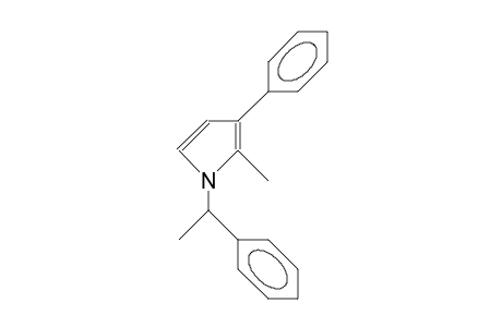 1H-Pyrrole, 2-methyl-3-phenyl-1-(1-phenylethyl)-
