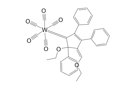 PENTACARBONYL-[5-ETHOXY-4-(ETHOXYMETHYLENE)-2,3,5-TRIPHENYL-2-CYCLOPENTENE-1-YLIDENE]-TUNGSTEN