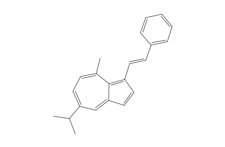 7-Isopropyl-4-methyl-3-(2'-phenyl)ethenyl]azulene