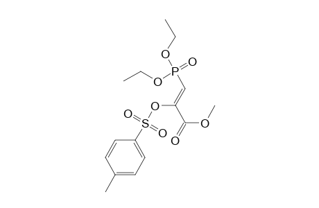 2-Propenoic acid, 3-(diethoxyphosphinyl)-2-[[(4-methylphenyl)sulfonyl]oxy]-, methyl ester, (Z)-