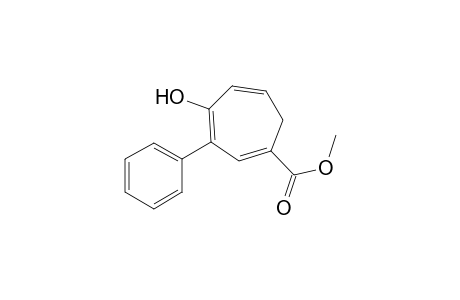 Methyl 4-Hydroxy-3-phenylcyclohepta-1,3,5-triene-1-carboxylate