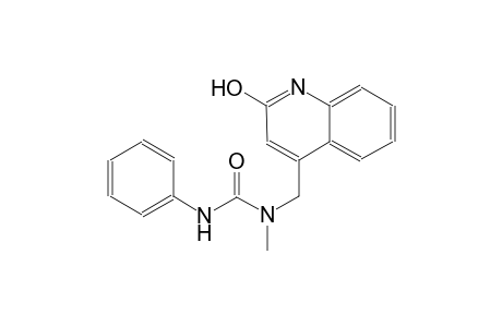 urea, N-[(2-hydroxy-4-quinolinyl)methyl]-N-methyl-N'-phenyl-