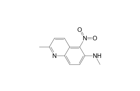 6-Methylamino-2-methyl-5-nitroquinoline