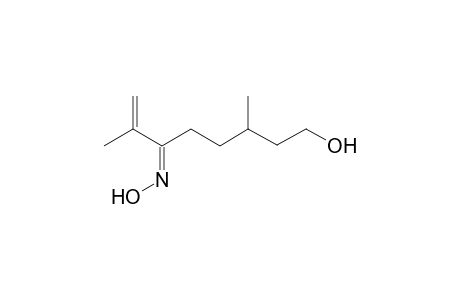 (3Z)-8-hydroxy-2,6-dimethyl-1-octen-3-one oxime