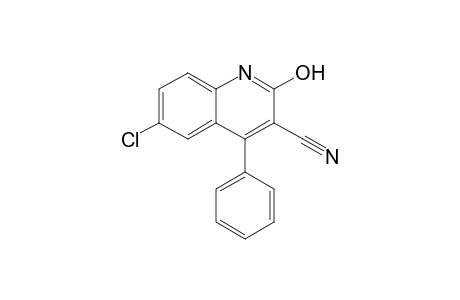 6-Chloranyl-2-oxidanylidene-4-phenyl-1H-quinoline-3-carbonitrile