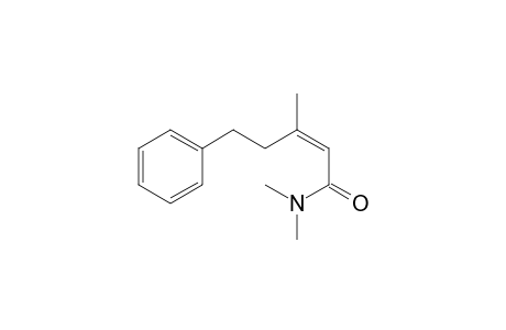 (Z)-N,N,3-Trimethyl-5-phenyl-2-pentenamide