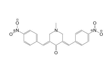 (3E,5E)-1-methyl-3,5-bis(4-nitrobenzylidene)-4-piperidinone