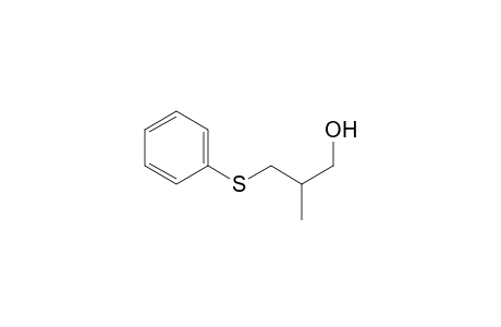 1-Propanol, 2-methyl-3-(phenylthio)-