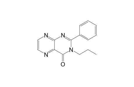 3-(Propyl)-2-(phenyl)-4(3H)-pteridinone