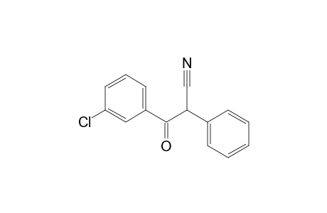 3-(3-Chlorophenyl)-3-keto-2-phenyl-propionitrile