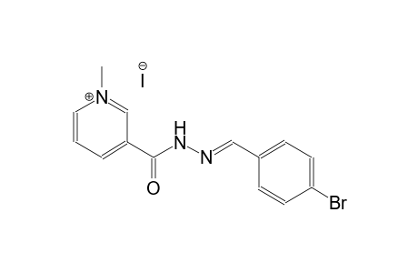 3-{[(2E)-2-(4-bromobenzylidene)hydrazino]carbonyl}-1-methylpyridinium iodide