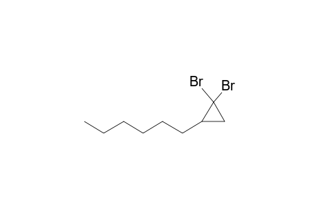 1,1-Dibromo-2-hexylcyclopropane