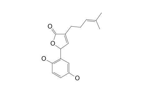 FORNICIN_A;3-(4-METHYL-3-PENTENYL)-5-(2,5-DIHYDROXYPHENYL)-2-(5-H)-FURANONE
