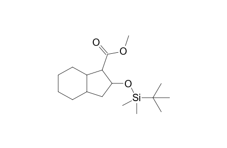 8-(tert-Butyldimethylsiloxy)-8,9-di(hydroxymethyl)bicyclo[4.3.0]nonane