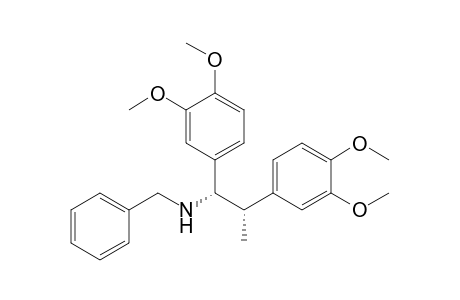 (1S,2S)-1,2-bis(3,4-dimethoxyphenyl)-N-(phenylmethyl)-1-propanamine