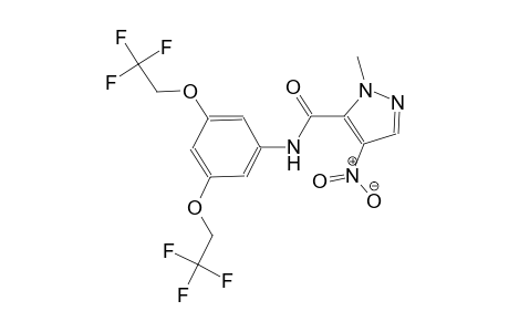 N-[3,5-bis(2,2,2-trifluoroethoxy)phenyl]-1-methyl-4-nitro-1H-pyrazole-5-carboxamide