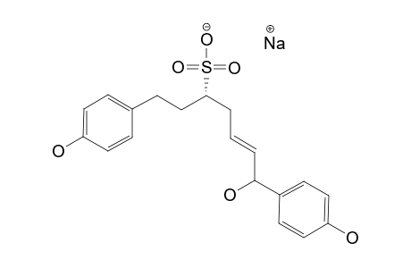 SODIUM-(E)-7-HYDROXY-1,7-BIS-(4-HYDROXYPHENYL)-HEPT-5-ENE-3-R-SULFONATE