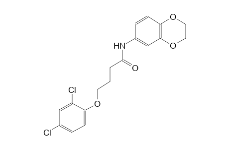 4-(2,4-dichlorophenoxy)-N-(2,3-dihydro-1,4-benzodioxin-6-yl)butanamide