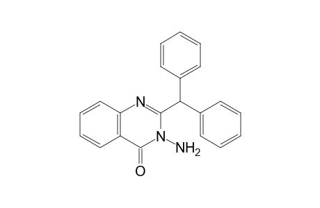 3-Amino-2-(diphenylmethyl)-4-quinazolinone