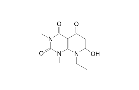 1H,8H-Pyrido[2,3-d]pyrimidine-2,4,5-trione, 8-ethyl-7-hydroxy-1,3-dimethyl-