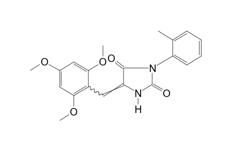 3-o-TOLYL-5-(2,4,6-TRIMETHOXYBENZYLIDENE)HYDANTOIN
