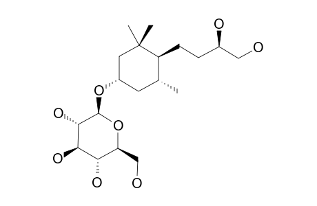 SEDUMOSIDE_A_1;SARMENTOL_A_3-O-BETA-D-GLUCOPYRANOSIDE