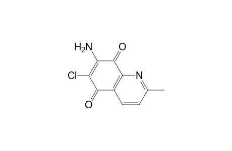 7-Amino-6-chloro-2-methylquinoline-5,8-dione
