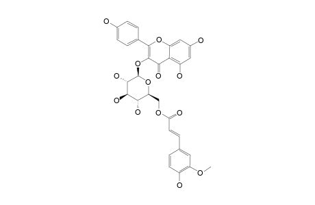KAEMPFEROL-3-O-BETA-D-(6''-O-FERULOYL-GLUCOPYRANOSIDE)
