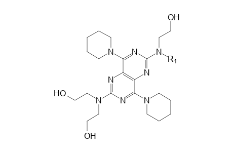 Dipyridamole-M (N-dealkyl-glucuronide) MS2