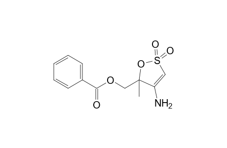 (4-amino-5-methyl-2,2-dioxo-oxathiol-5-yl)methyl benzoate