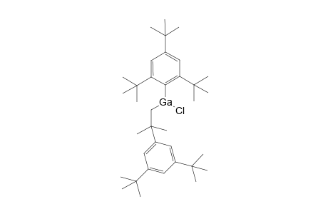 Chloro[2-(3',5'-di-t-butylphenyl)-2'-methylpropyl]-(2,4,6-tri-t-butylphenyl) gallane
