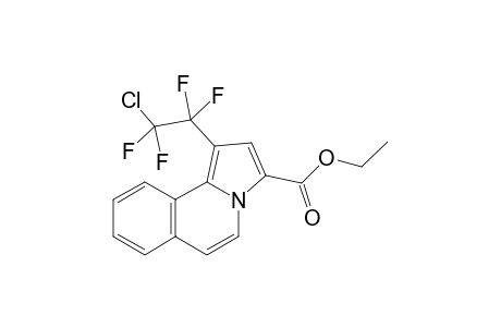 Ethyl 1-(2-chlorotetrafluoroethyl)pyrrolo[2,1-a]isoquinoline-3-carboxylate