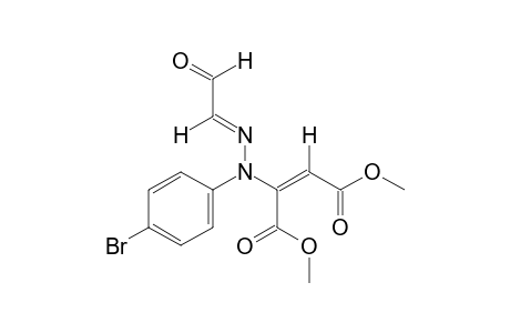 (E)-glyoxal, (E)-mono[(p-bromophenyl(1,2-dicarboxyvinyl)hydrazone], dimethyl ester