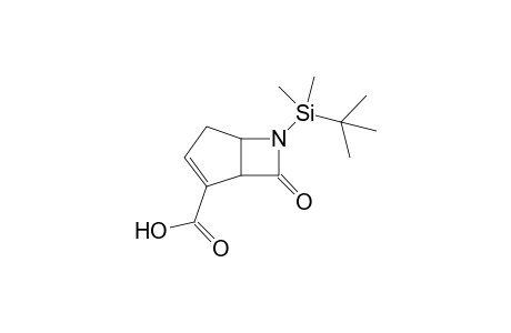 7-[tert-butyl(dimethyl)silyl]-6-keto-7-azabicyclo[3.2.0]hept-3-ene-4-carboxylic acid