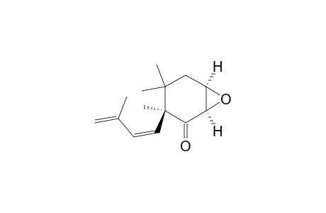 (1R,4S,6R)-3,3,4-trimethyl-4-[(1Z)-3-methylbuta-1,3-dienyl]-7-oxabicyclo[4.1.0]heptan-5-one