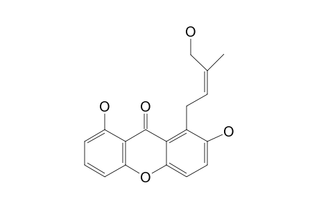 8-(4'-HYDROXYPRENYL)-1,7-DIHYDROXYXANTHONE