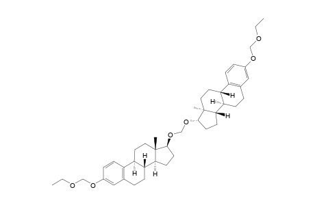 Bis[3-O-ethoxymethyl-17.beta./.alpha.-hydroxy-17.beta.-estradiol]methane