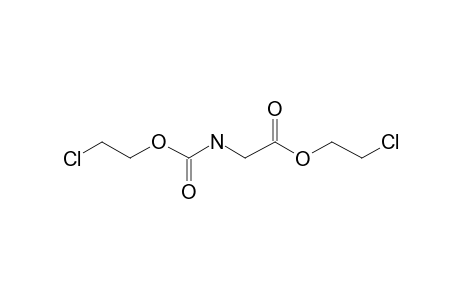 Glycine, N-(2-chloroethoxycarbonyl)-, 2-chloroethyl ester