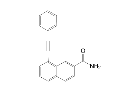 8-(Phenylethyn-1-yl)-2-naphthamide