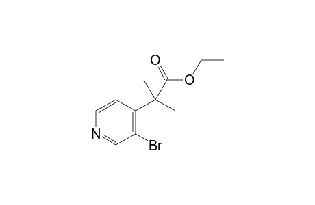 Ethyl 2-(3-bromopyridin-4-yl)-2-methylpropanoate