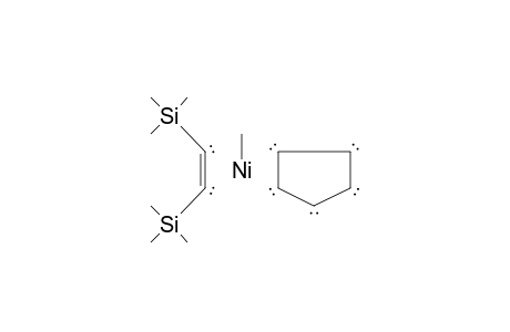 Nickel, (.eta.5-2,4-cyclopentadien-1-yl)[(.eta.2-1,2-ethynediyl)bis[trimethylsilane]]methyl-