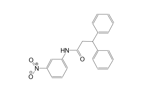 N-(3-nitrophenyl)-3,3-diphenylpropanamide