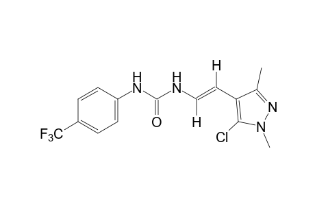 trans-1-[2-(5-CHLORO-1,3-DIMETHYLPYRAZOL-4-YL)VINYL]-3-(alpha,alpha,alpha-TRIFLUORO-p-TOLYL)UREA